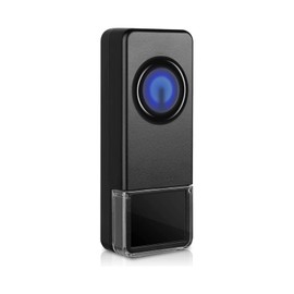 Wireless Doorbell, BITIWEND Doorbell with LED Flash, Caregiver Pager Dual Function Doorbell Push Button