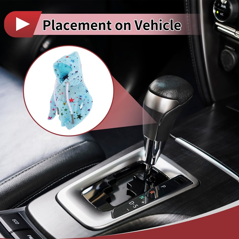 HEROFFIX 1 Pc Gear Shift Knob Cover Stick Shifting Handle