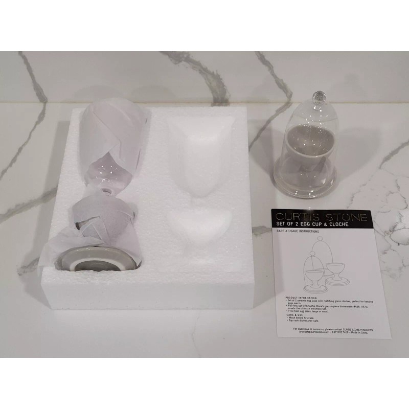 Curtis Stone NEW SET OF 2 CURTIS STONE CLOCHE EGG