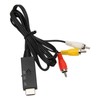 AV to HD Multimedia Interface Cable 3 RCA to HD
