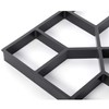 2 Pack Decorative Pavement Mold Cement Form Stamp Walkway Maker