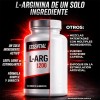 Arginina Essential Suplemento Aminoácido 1200mg Cápsulas Puras Apoyo Rendimiento Físico