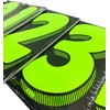 CarBowz EZ Line Vinyl Decals for Cars Chartreuse Large Number