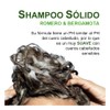 Sinhaki Shampoo Sólido de Romero y Bergamota, Control Caída. Libre