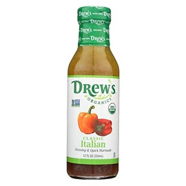 Drew's All Natural Classic Italian Dressing, 12 Ounce (Pack of 6)