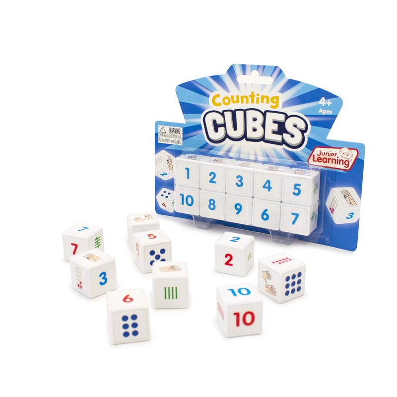 Junior Learning JL645 Counting Cubes, Multi