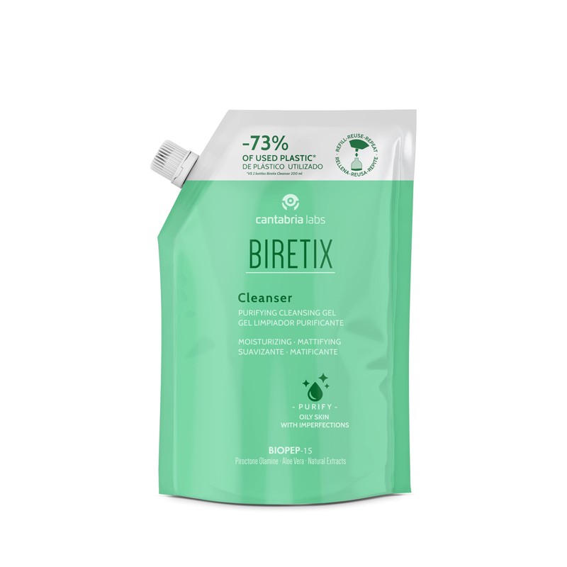 Biretix Cleanser Gel De Limpeza 400ml | Recarga