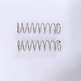 BASE WAVE 2-Pack Replacement Pruning Shear Spring (Length 2'' / Bore Diameter 3/8'') for Pruners, Trimming Scissors