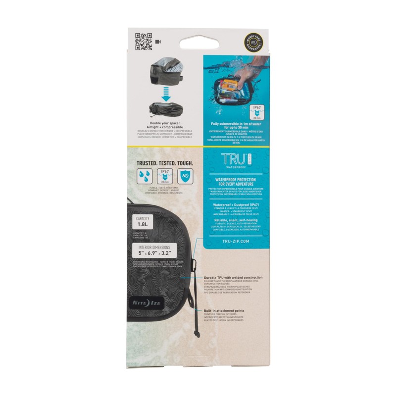 Nite Ize Runoff Waterproof Small Packing Cube, IP67 Waterproof Travel