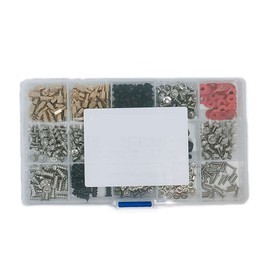 502PCS Computer Screw Assortment Set Carbon Steel Standoff Washer Kit for Chassis Repair and Assembly