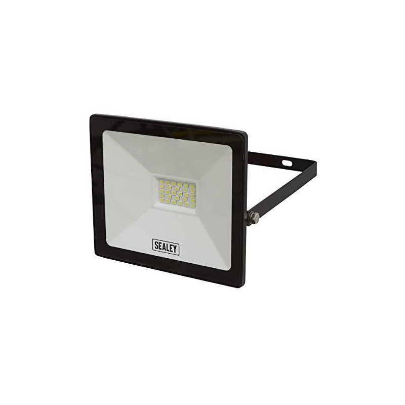Sealey Extra Slim Floodlight with Wall Bracket 20W SMD LED