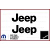 Decal Mods 97-06 TJ Fender Small Jeep Side Logo Graphic