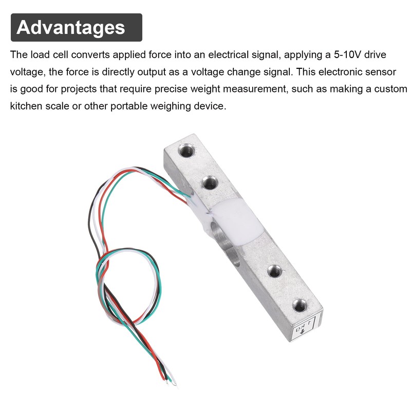 QUARKZMAN Digital Load Cell Weight Sensor, 1 kg, Pressure Sensor,
