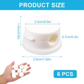 6 PCS Kabelhalter Schreibtisch,Kabelhalter Kabelmanagement Magnetische Kabel Für Kabelmanagement, Kabelclips Als Schreibtisch Accessoires Und Büro Zubehör Für USB, Ladekabel, Weiß