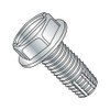 Small Parts 1412FSW Steel Thread Cutting Screw, Zinc Plated Finish,
