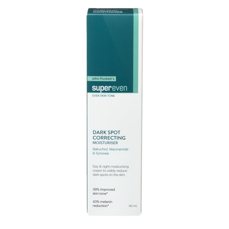 John Plunkett's SuperEven Dark Spot Correcting Moisturiser 60ml – Lightens