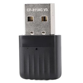 Dual Band Performance, Transmit and Receive Modes, Enhanced Security USB Adapter for Win XP 7 8 8.1 10 11 with Wide Compatibility