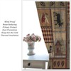 Cabin Curtains, Country Style Farmhouse Deer Bear Nature Forest Window