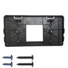 GZVKE Front License Plate Frame Mounting Bracket Tag Holder Textured