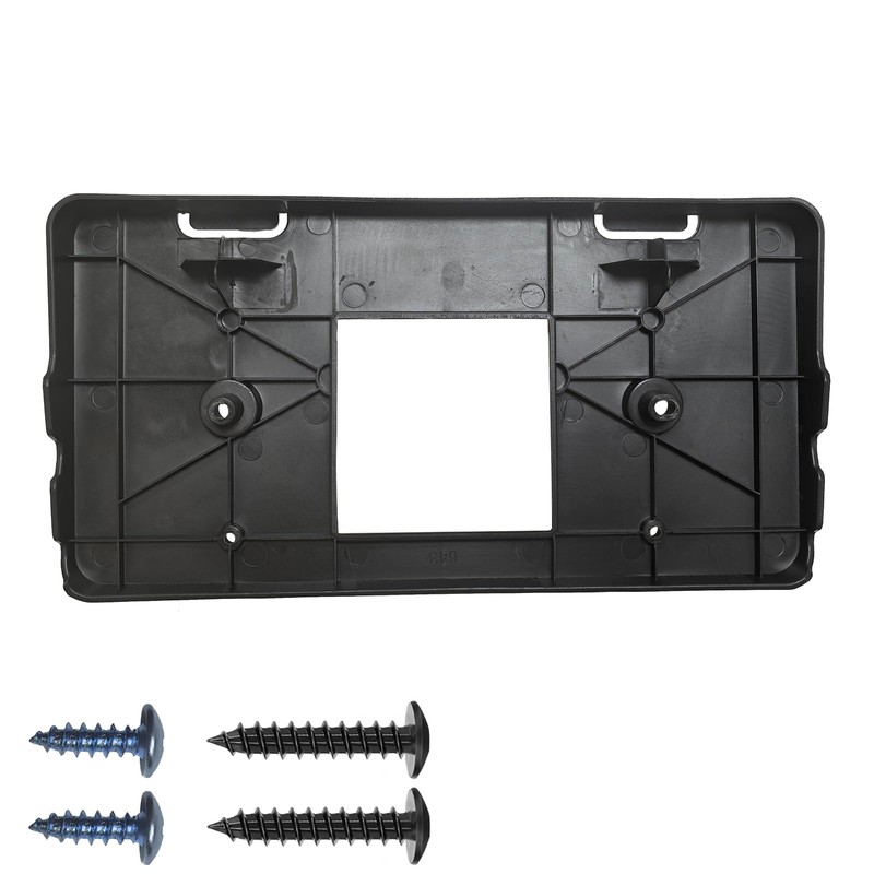 GZVKE Front License Plate Frame Mounting Bracket Tag Holder Textured