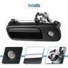 X AUTOHAUX 1 Set 1J6827565B 1J6827565A Trunk Switch Boot Tailgate