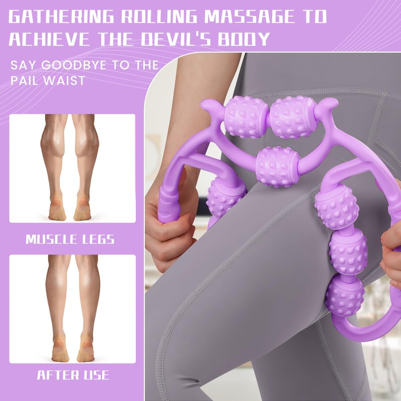 Yanghad Massage Roller, Cellulite Massager, Massage Roller Legs, Leg Massager,