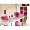 Exacompta Magazine File Classic 29.20 x 11 x 32 cm-Carmine
