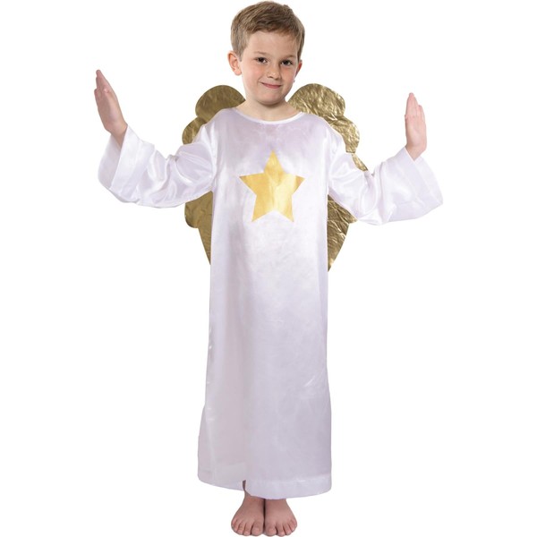 Kids Boys Xmas Nativity Angel - Boy Angel Costume 3-5