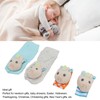 4pcs Baby Rattle Socks Cute Octopus Shape Soft Light Adjustable
