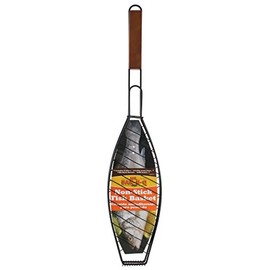 Mr Bar B Q 06050X Non-Stick Single Fish Basket