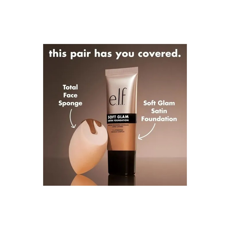 Elf Base De Maquillaje Soft Glam Satin Foundation 30 Ml