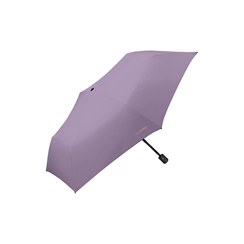 happy rain Pocket Umbrella with Automatic Air Motion, lavender crystal