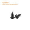 QUARKZMAN 3 mm x 8 mm Phillips Pan Head Self-Tapping
