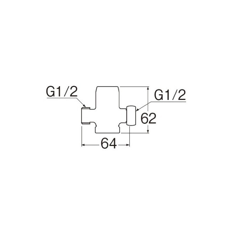 SANEI V7110-1-13 Plumbing Parts Mini Pressure Reducing Valve For Mounting