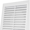 ECOPRO VENT White 4" Inch Ventilation Grille - Inside/Outside use