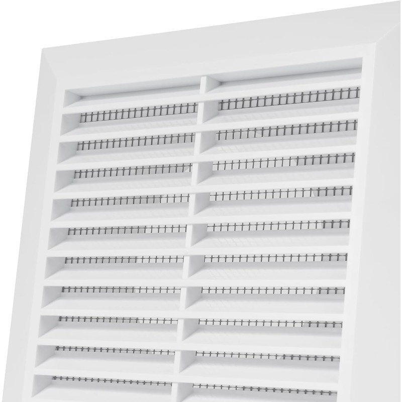 ECOPRO VENT White 4" Inch Ventilation Grille - Inside/Outside use