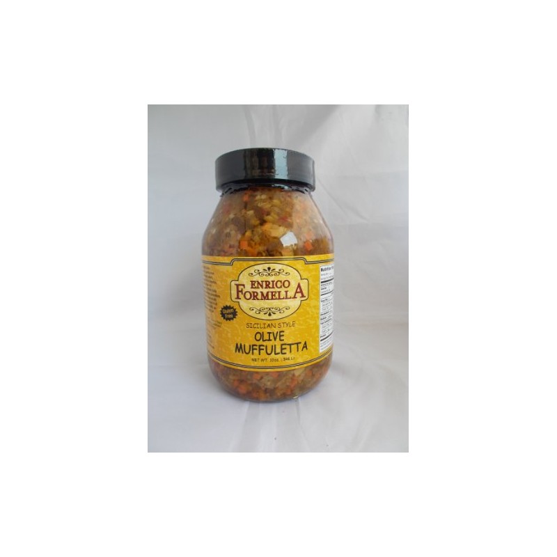 Enrico Formella Hot Muffuletta Salad - Gluten Free Italian Olive