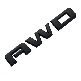 1Pc 2010-2020 Acadia Terrain Liftgate AWD Letter Emblem 3D Badge Nameplate Replacement for Acadia Terrain (Gloss Black)