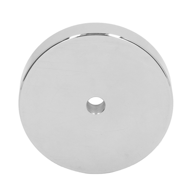 Neodymium Cup Magnet Stainless Steel Sleeve Nickel Plated Disc Cup