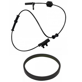 TRQ ABS Wheel Speed Sensor & Magnetic Tone Ring Compatible with AWD 300 Charger
