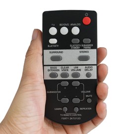 FSR71 ZK72120 Replacement Remote Control Fit for Yamaha YAS203, YAS-203