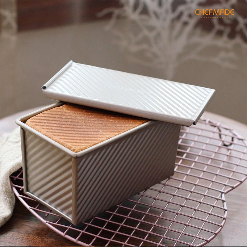 CHEFMADE Bread Mold, Good Heat Conduction, Bread Mold with Lid,