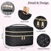 IGOLUMON Makeup Bag Toiletry Bag Women Travel Cosmetic Bag Waterproof Toiletries
