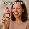 Friendship Gift for Mother's Day - Positive Cupcake Crochet with