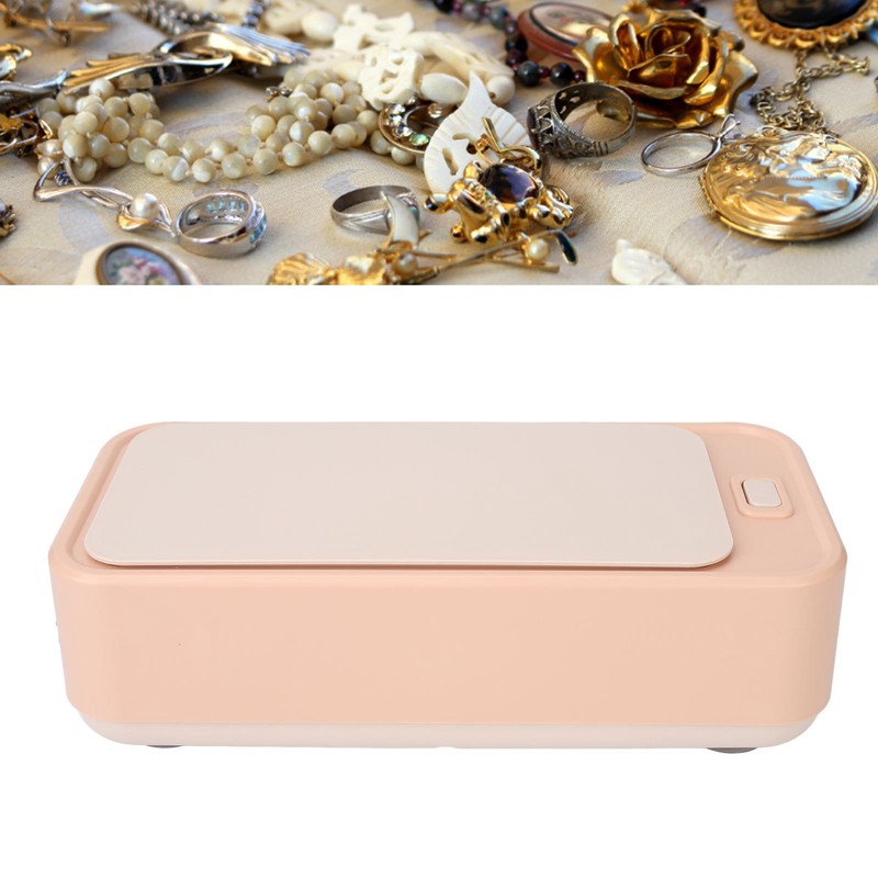 Jewelry Cleansing Machine High Frequency Vibration Remove Dirts Eyeglasses Mouth