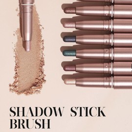 Caunmy Highlight Eye Shadow Sticks, Color Shifting Shimmer Eyeshadow Pencils Set, Waterproof With No Creasing (Set 5)