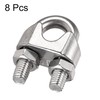 sourcing map Wire Rope Clip Clamp M10 304 Stainless Steel