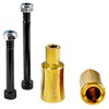 Chilli C-1033-GO Scooter Pegs Barrel Set of 2 in Gold Aluminium