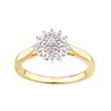 Old English Jewellers 9ct Yellow Gold on Silver Real Diamond