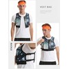 Jormino Mesh Hydration Vest Pack for Running Hiking Cycling, Adjustable